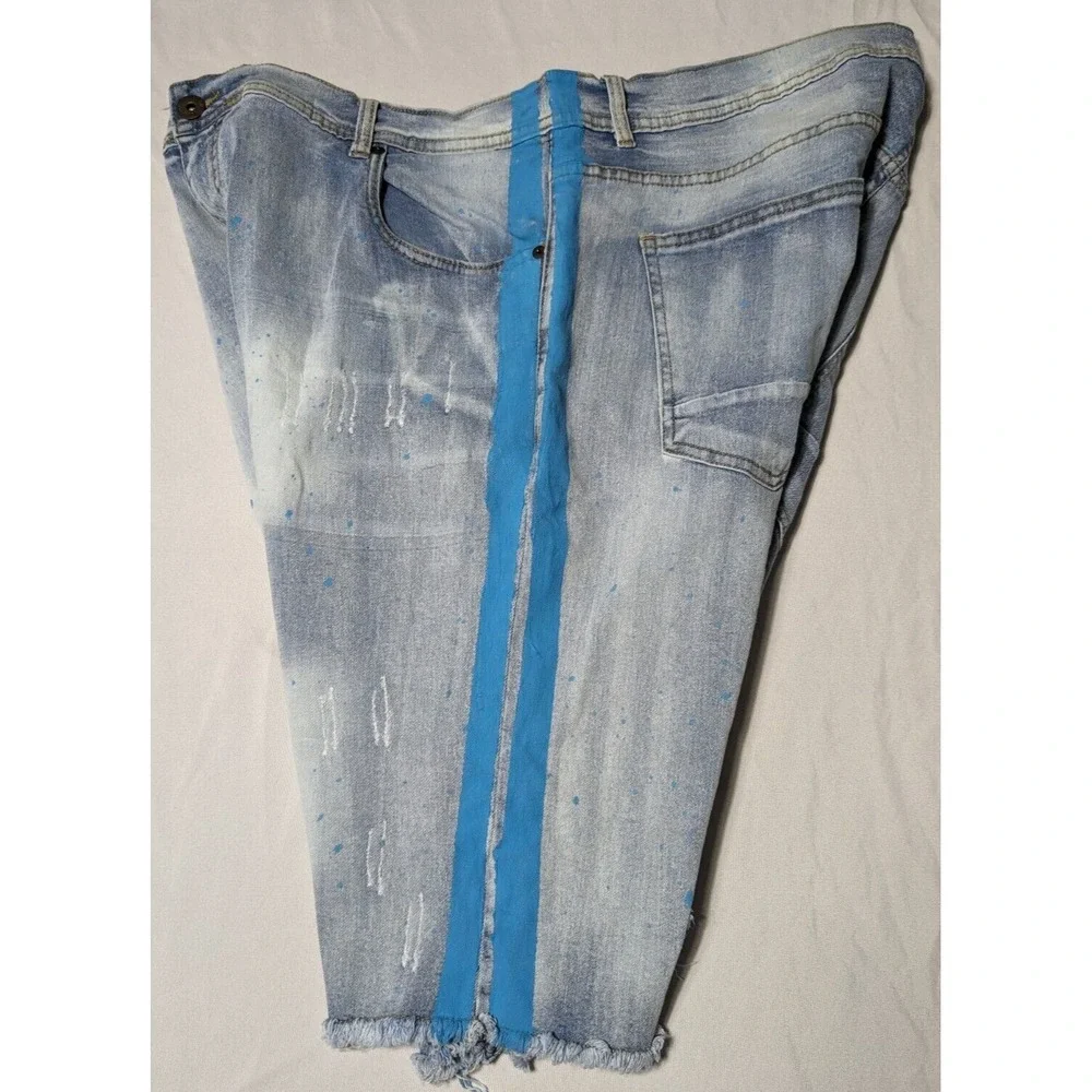 EVOLUTION IN DESIGN Men 44 Cotton Stretch Painter Splatter 13